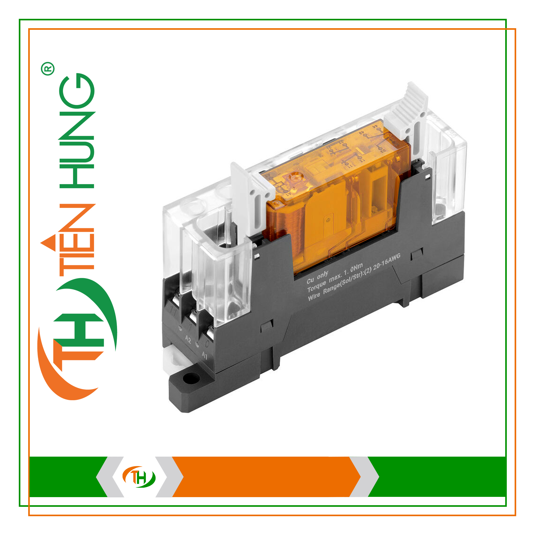 RƠ LE MÔ ĐUN FSKIT 24VDC 2NO2NC FG LD AGSNO AU - 2759080000