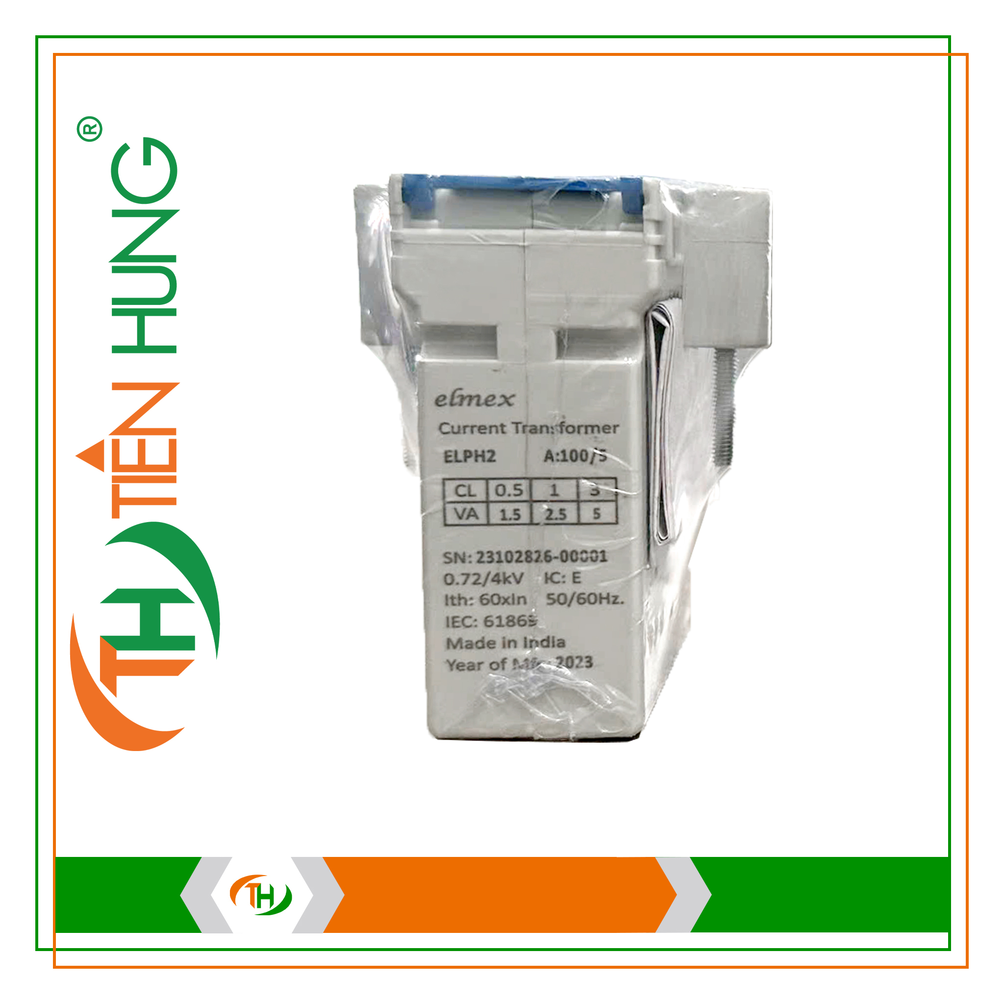 BIẾN DÒNG ELPH2/100/5-OB - ELEMEX