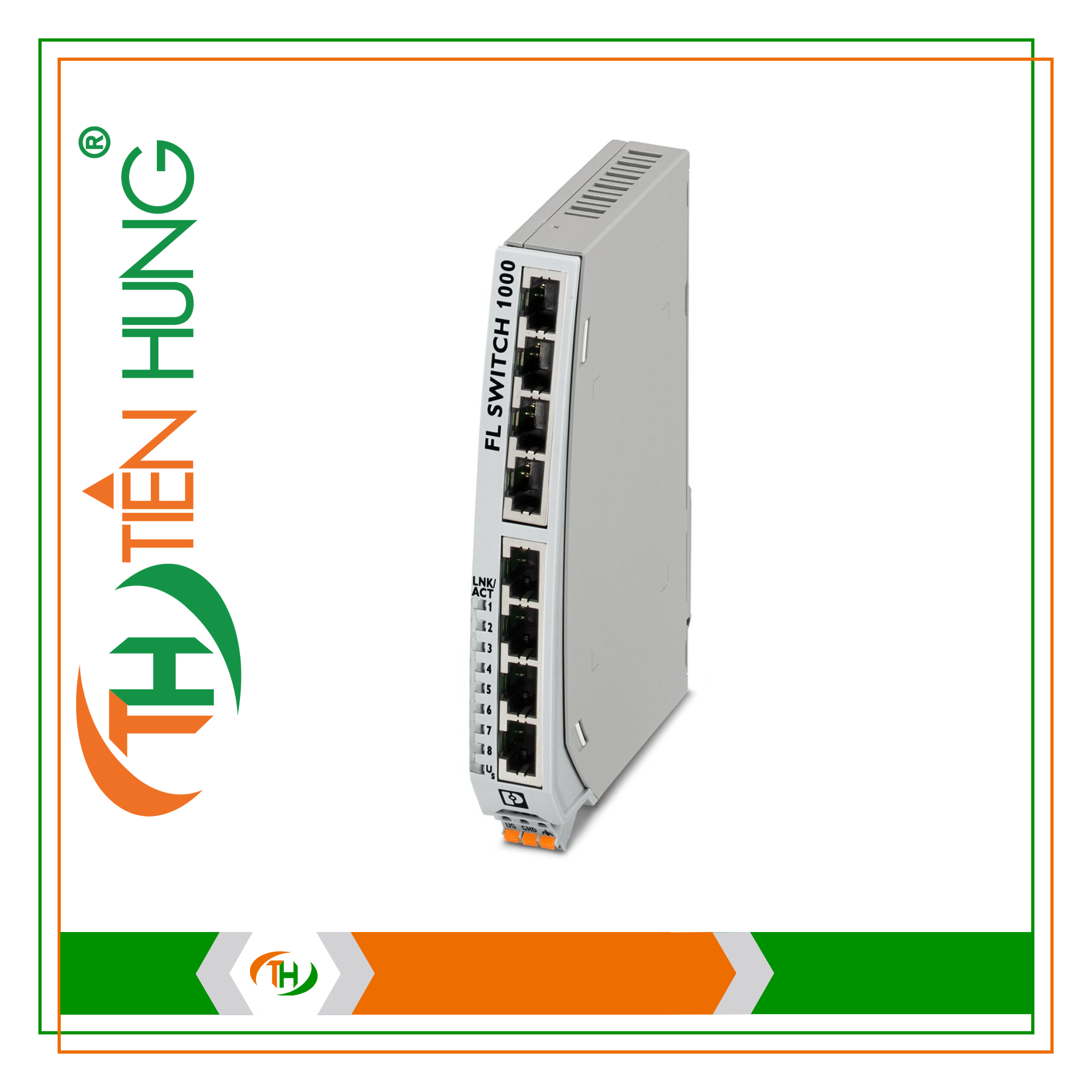 BỘ CHUYỂN ĐỔI MẠNG 8 CỔNG FL SWITCH 1008NT - 1085165