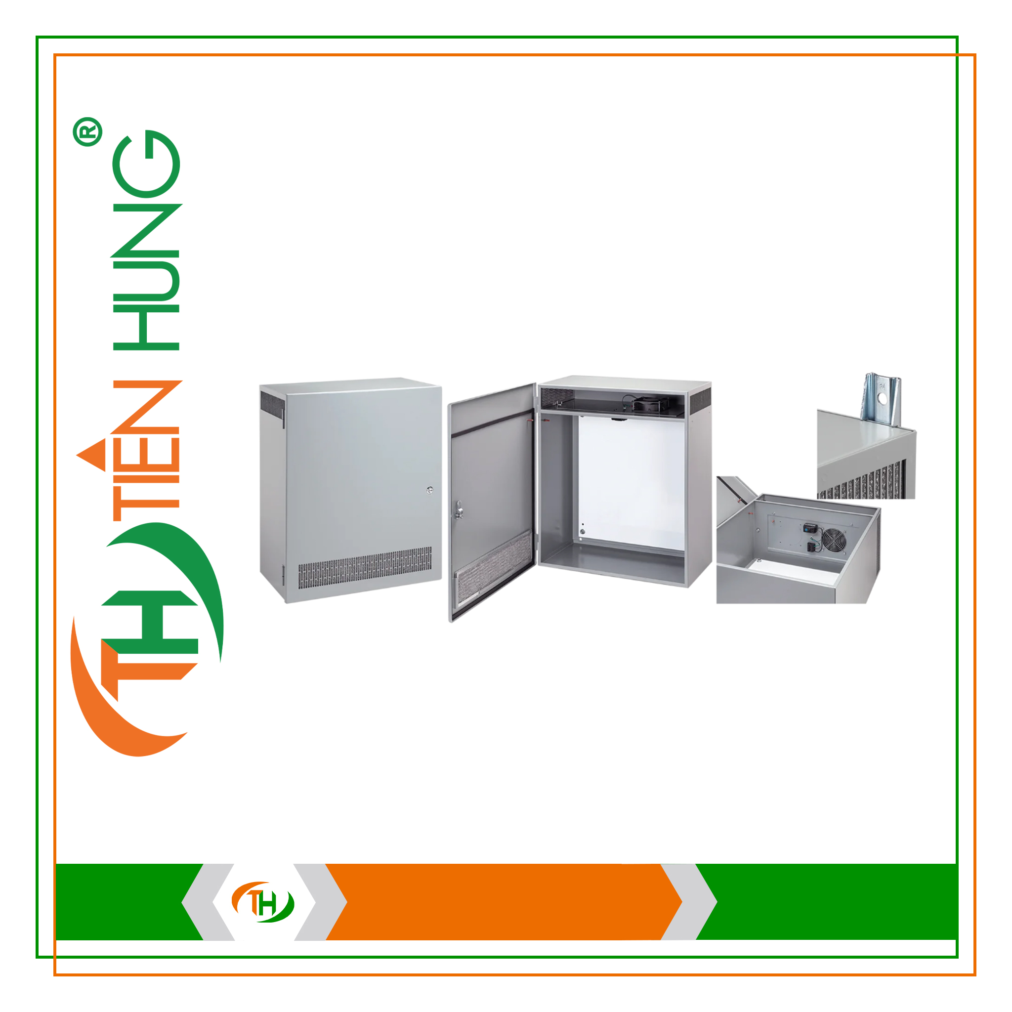 VỎ TỦ ĐIỆN THÔNG GIÓ T1Flo TYPE 1 HOFFMAN - T1F350LP