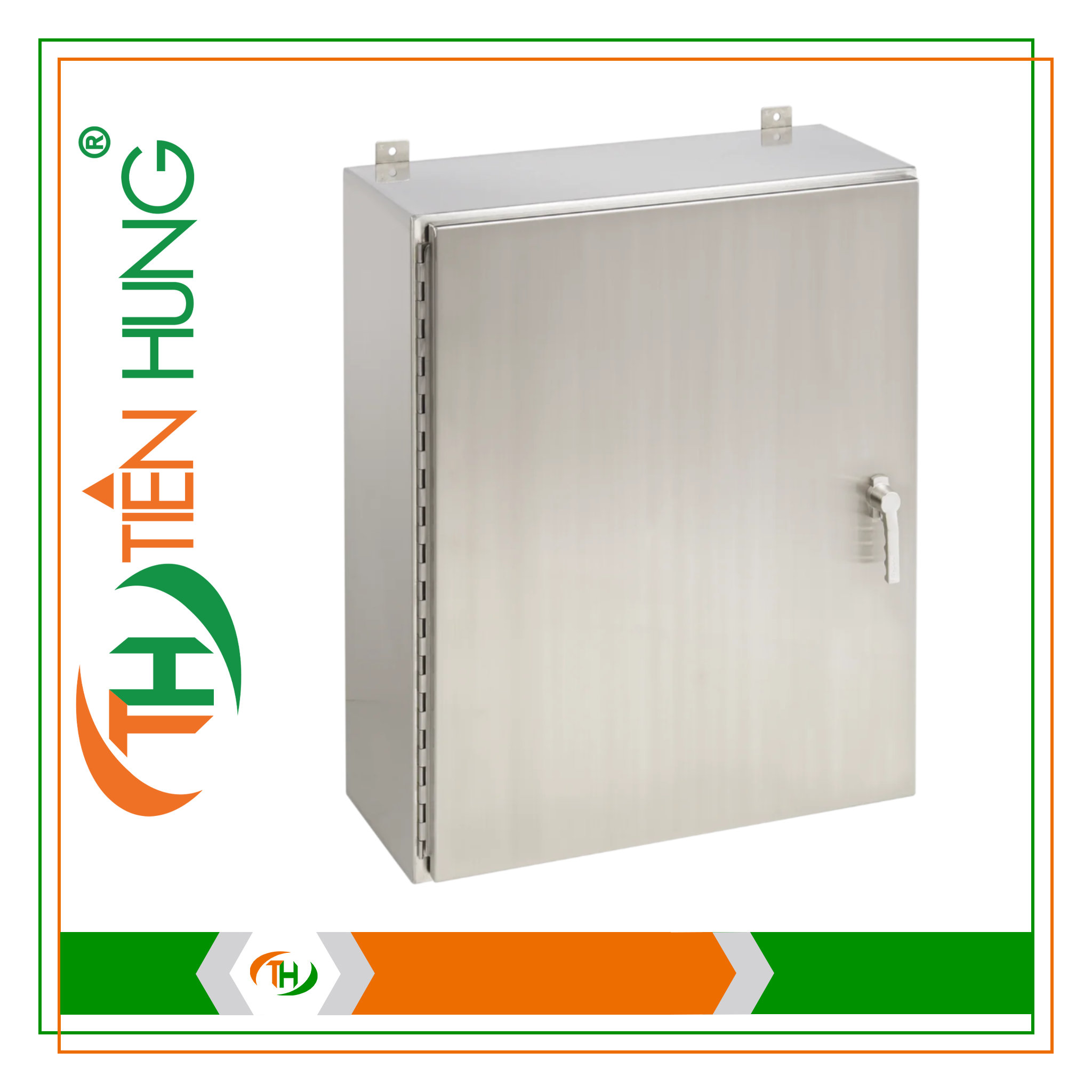 VỎ TỦ ĐIỆN CÓ BẢN LỀ VỚI KẸP EMC HOFFMAN - A24H2006SS6LP3PT