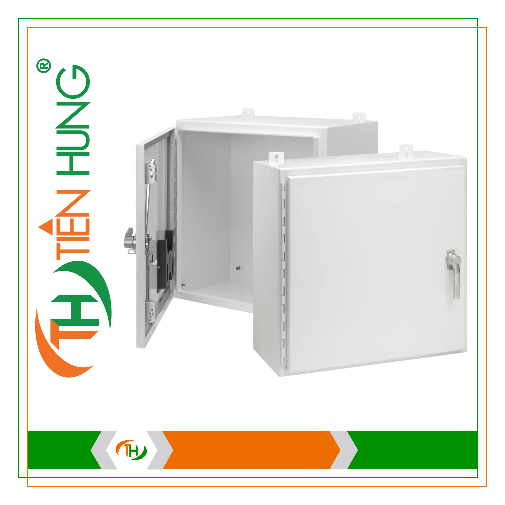 VỎ TỦ ĐIỆN CÓ KHÓA 3 ĐIỂM HOFFMAN - A24H2010SSLP3PTW