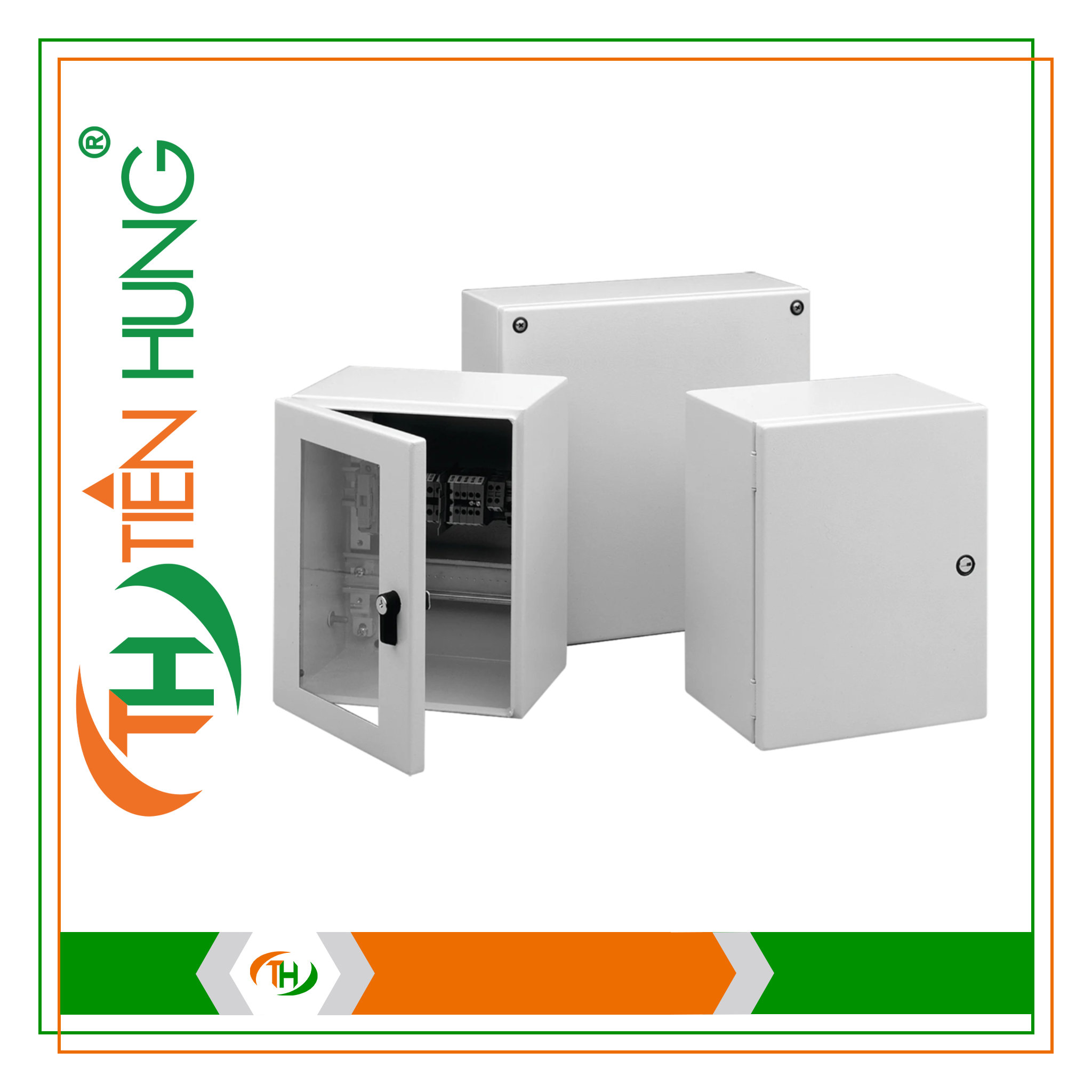 VỎ TỦ ĐIỆN CÓ BẢN LỀ DẠNG THẲNG HOFFMAN - LHC201512