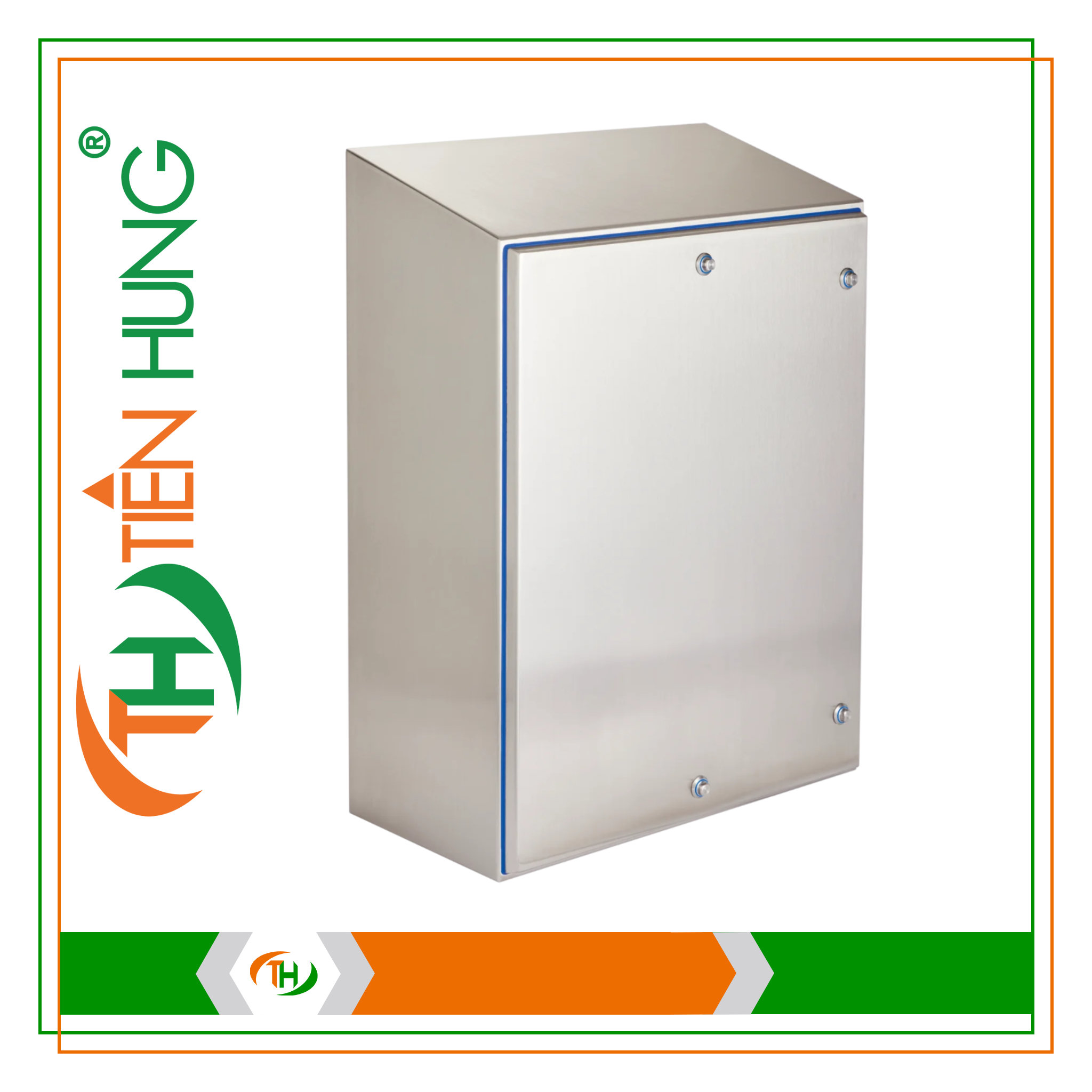 VỎ TỦ ĐIỆN CHE BẢN LỀ HYSHED HOFFMAN - HSDH201608SS