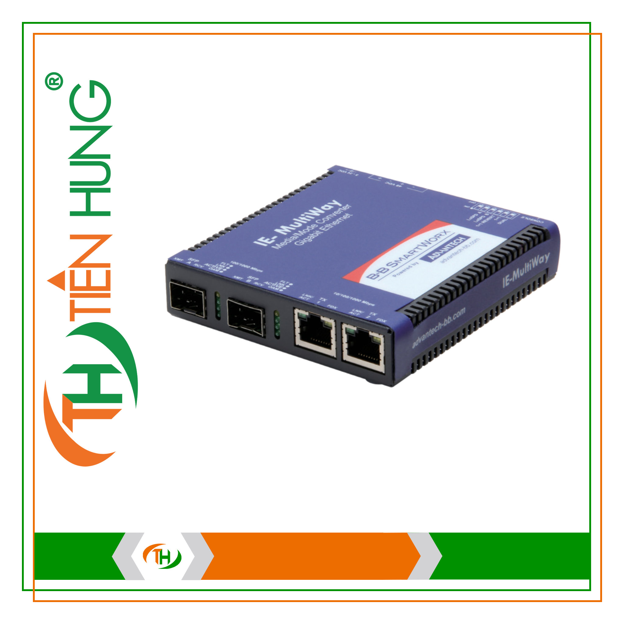 BỘ CHUYỂN ĐỔI PHƯƠNG TIỆN ETHERNET ADVANTECH - BB-858-11121