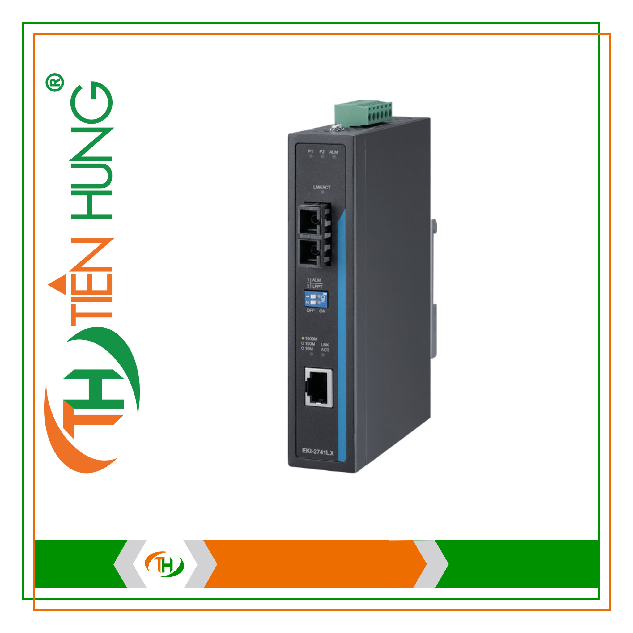 BỘ CHUYỂN ĐỔI QUANG ĐIỆN ETHERNET ADVANTECH - EKI-2741SXI