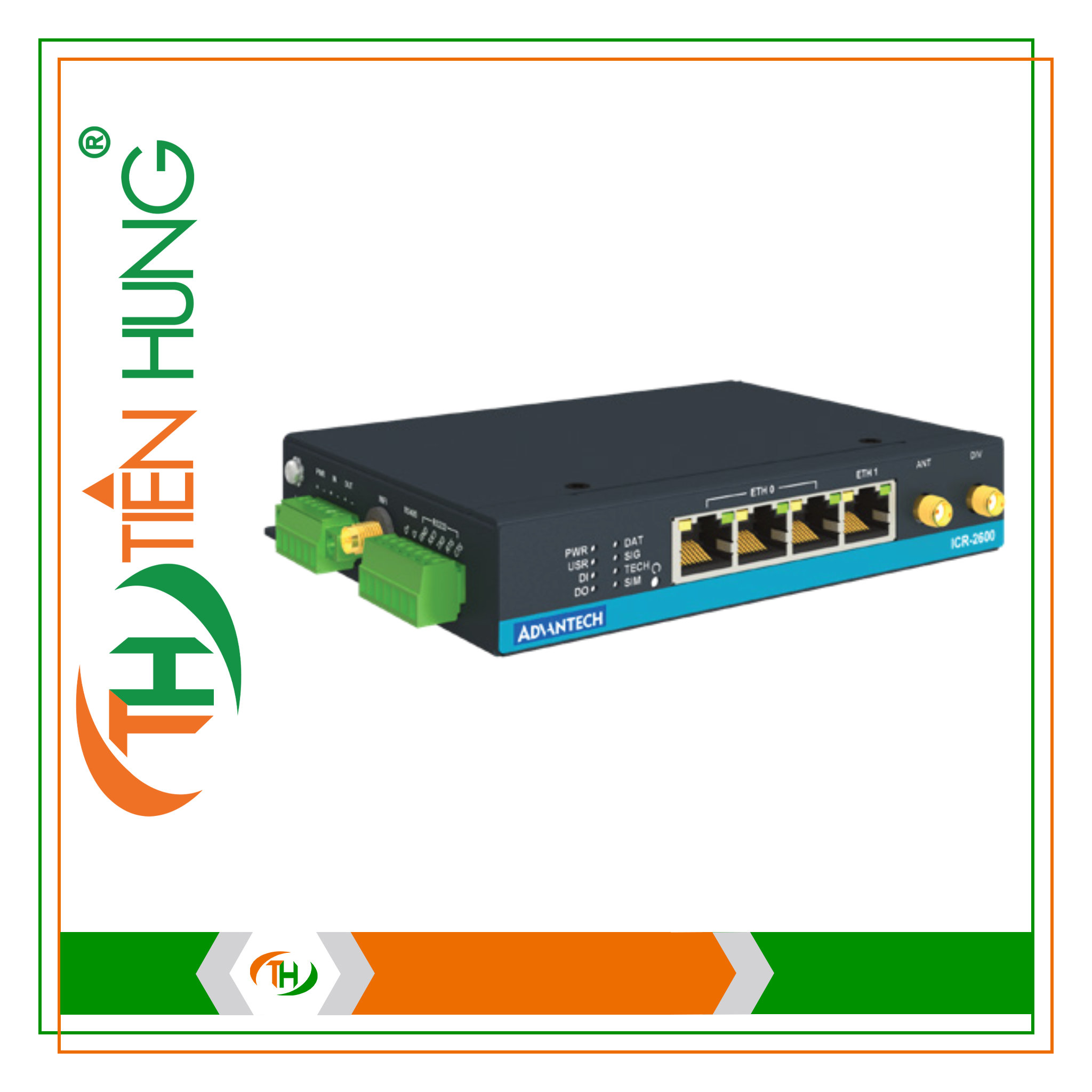 BỘ ĐỊNH TUYẾN 4G CẤP THẤP ADVANTECH - ICR-2631