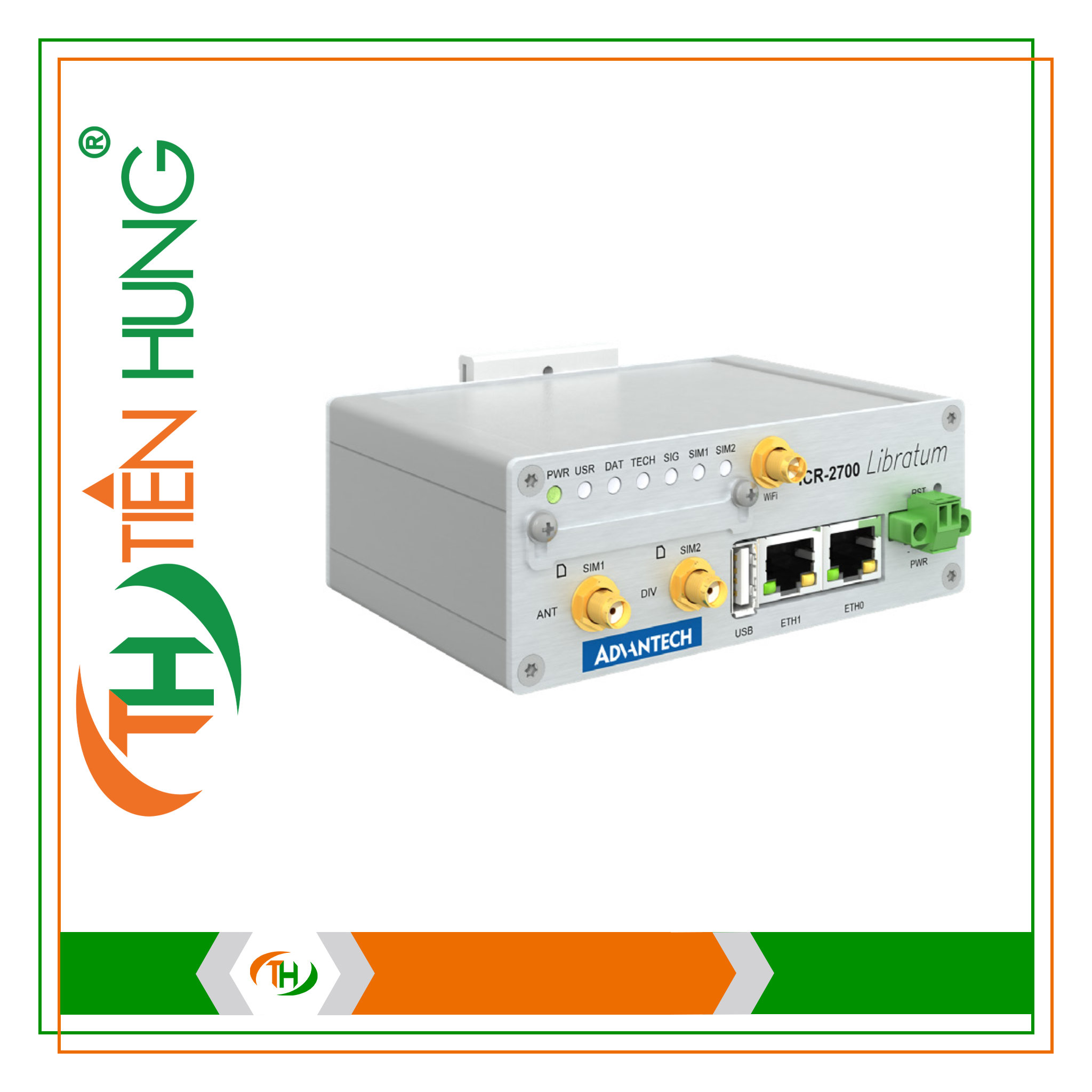 BỘ ĐỊNH TUYẾN CÔNG NGHIỆP 4G ADVANTECH - ICR-2734