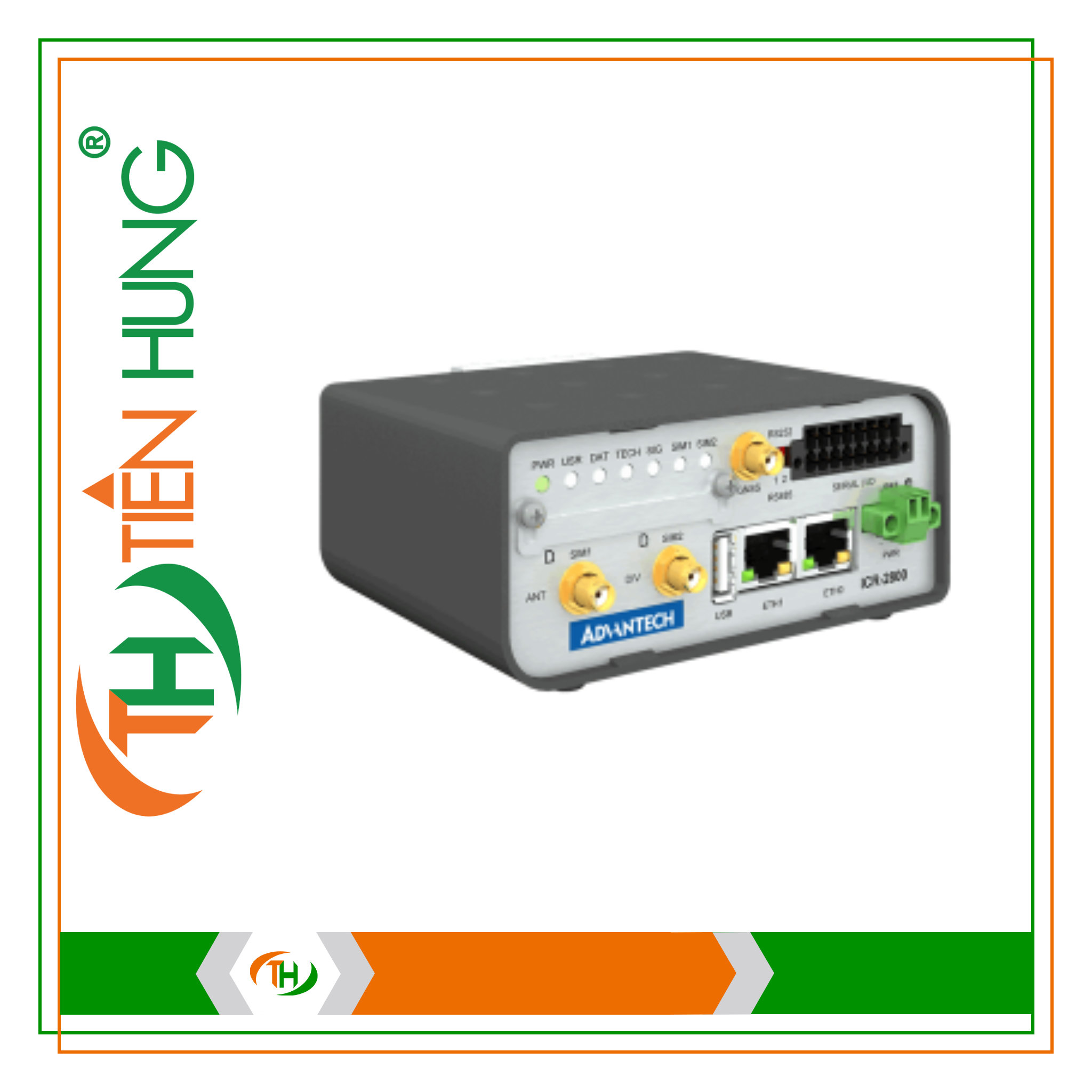 BỘ ĐỊNH TUYẾN CÔNG NGHIỆP 4G ADVANTECH - ICR-2834GP