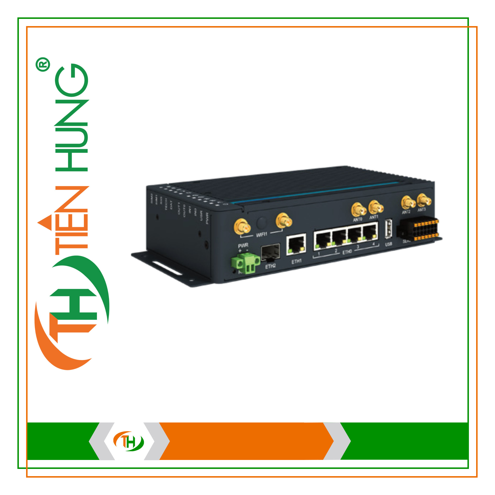 BỘ ĐỊNH TUYẾN 5G NR TỐC ĐỘ CAO ADVANTECH - ICR-4461