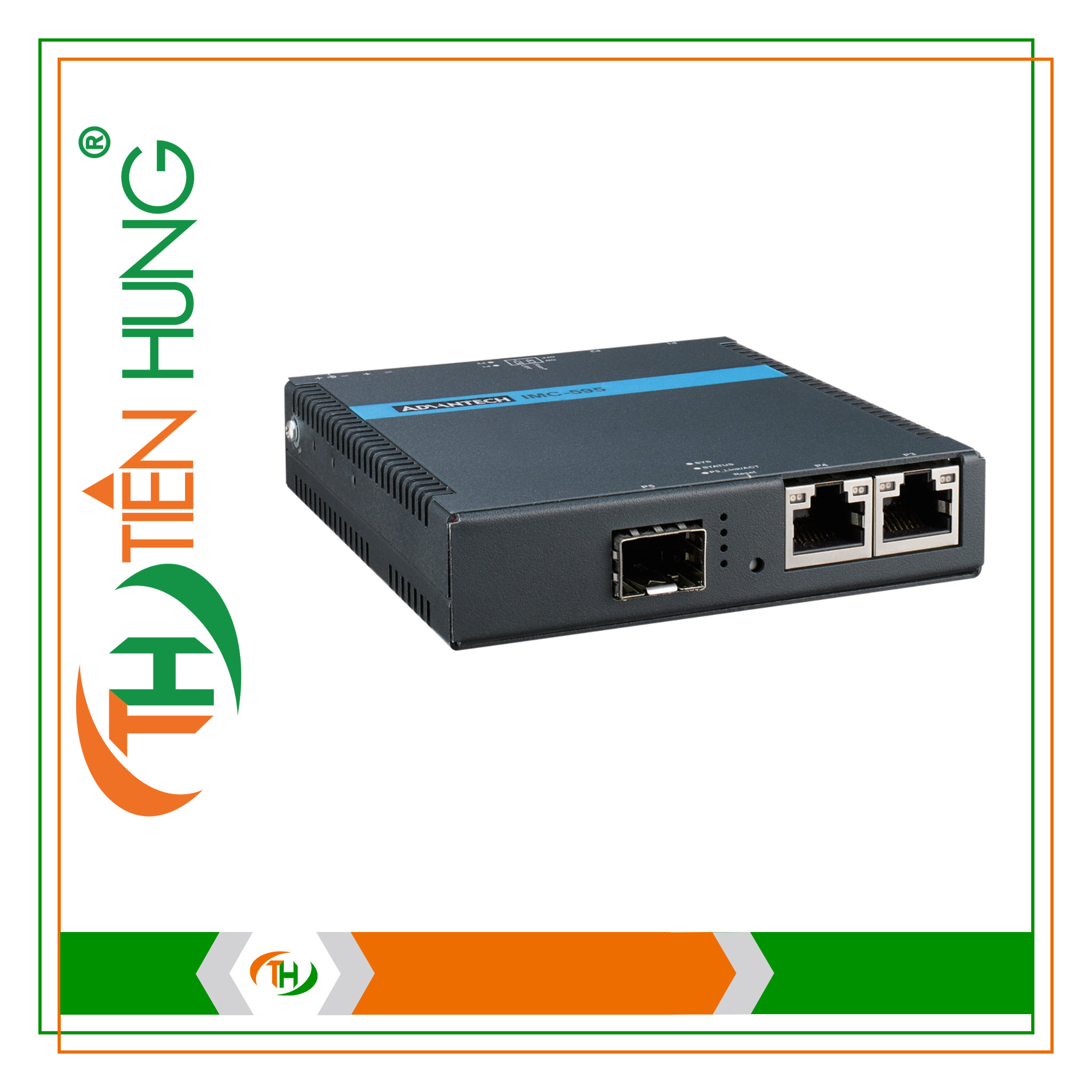 BỘ CHUYỂN ĐỔI QUANG ĐIỆN ETHERNET ADVANTECH - IMC-595MPI