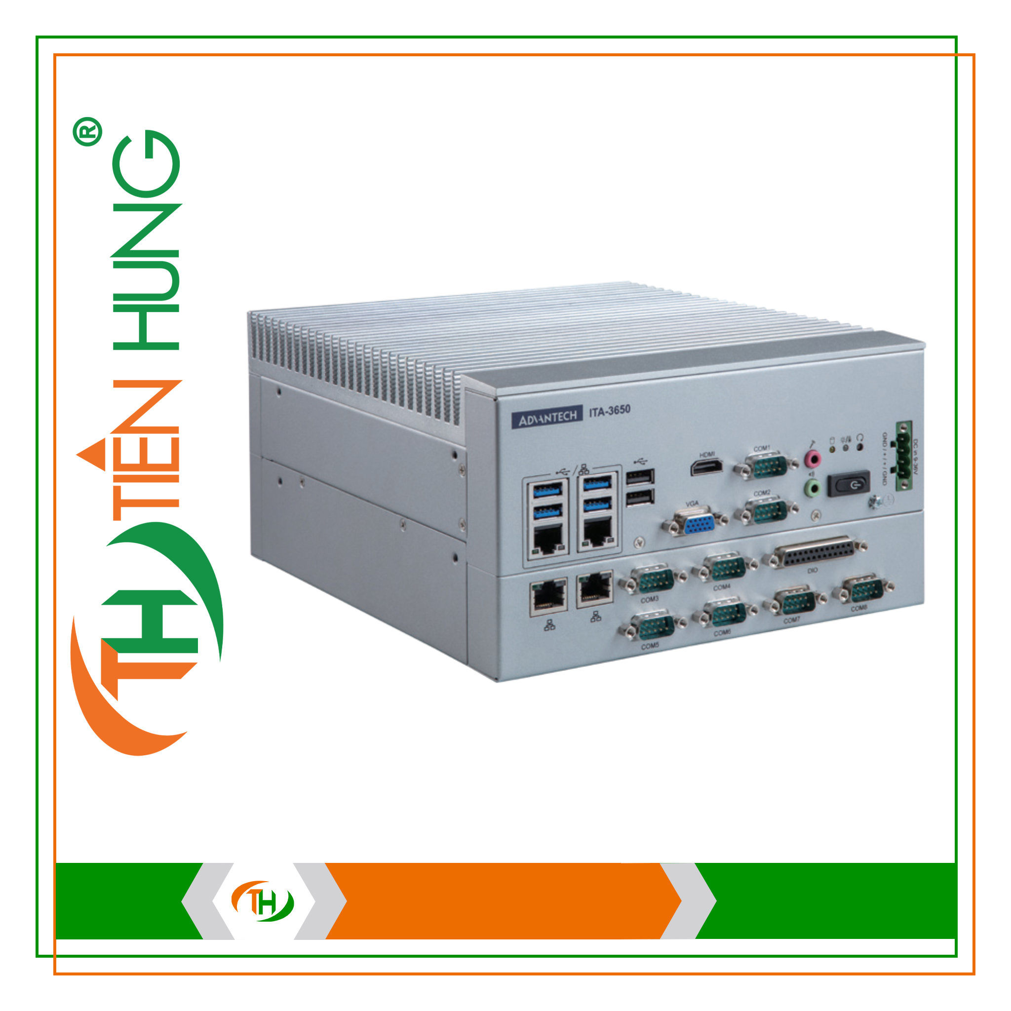 HỆ THỐNG MÁY TÍNH CÔNG NGHIỆP KHÔNG QUẠT ADVANTECH - ITA-3650E