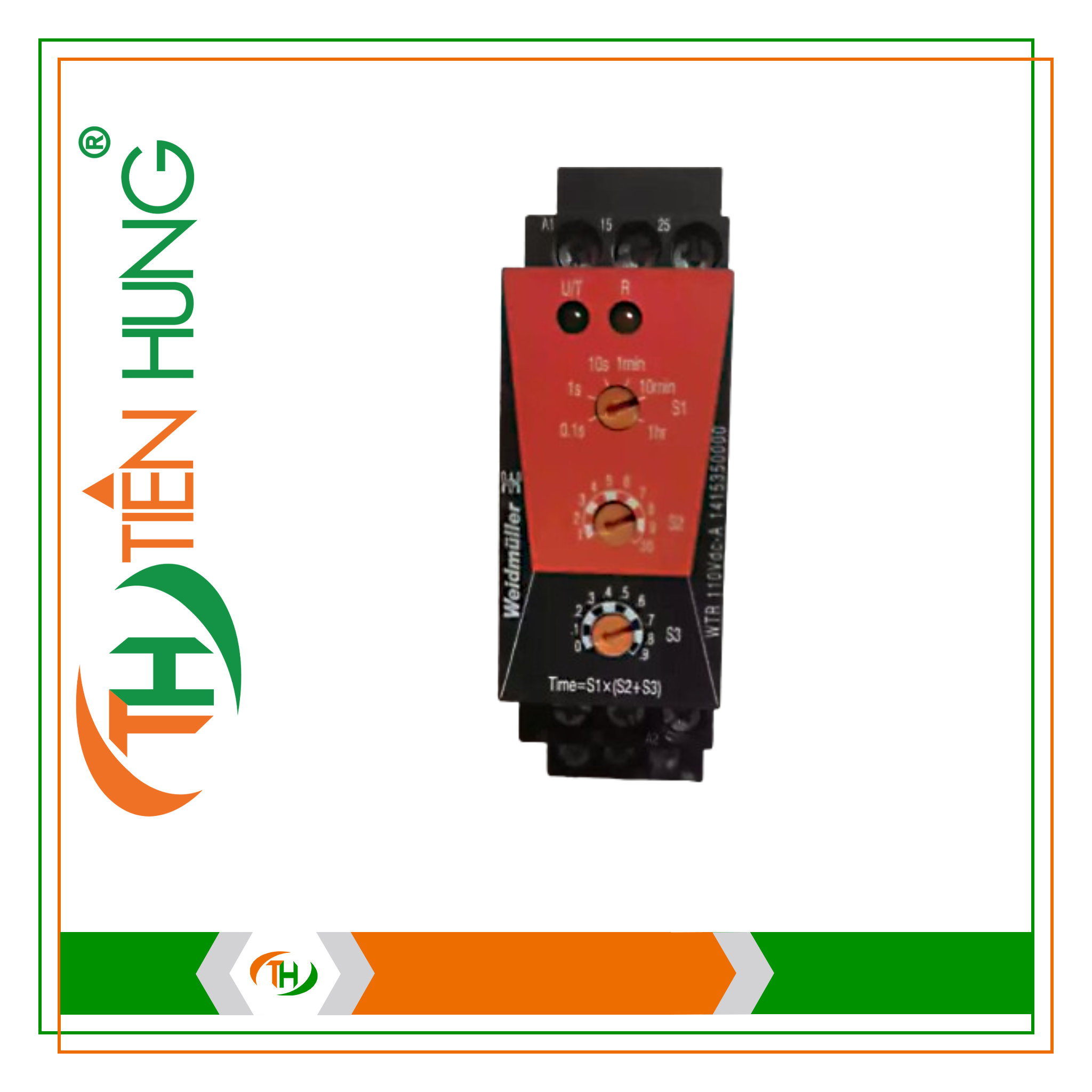 RƠ LE THỜI GIAN WTR 110VDCA - 1415350000