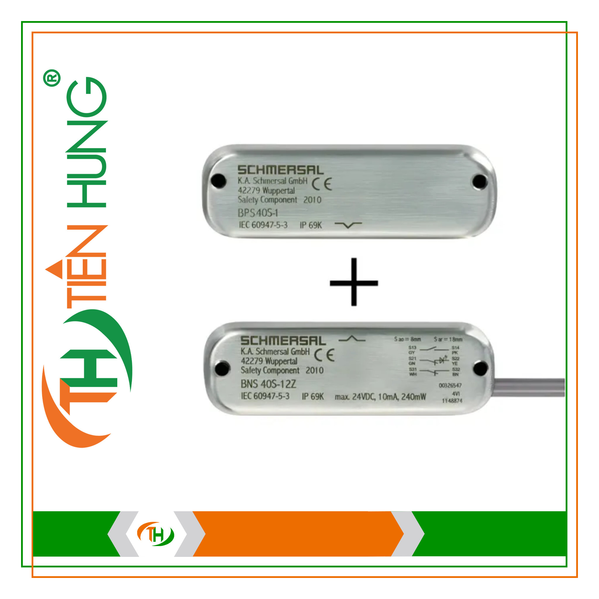 CẢM BIẾN AN TOÀN TỪ TÍNH SCHMERSAL - BNS 40S