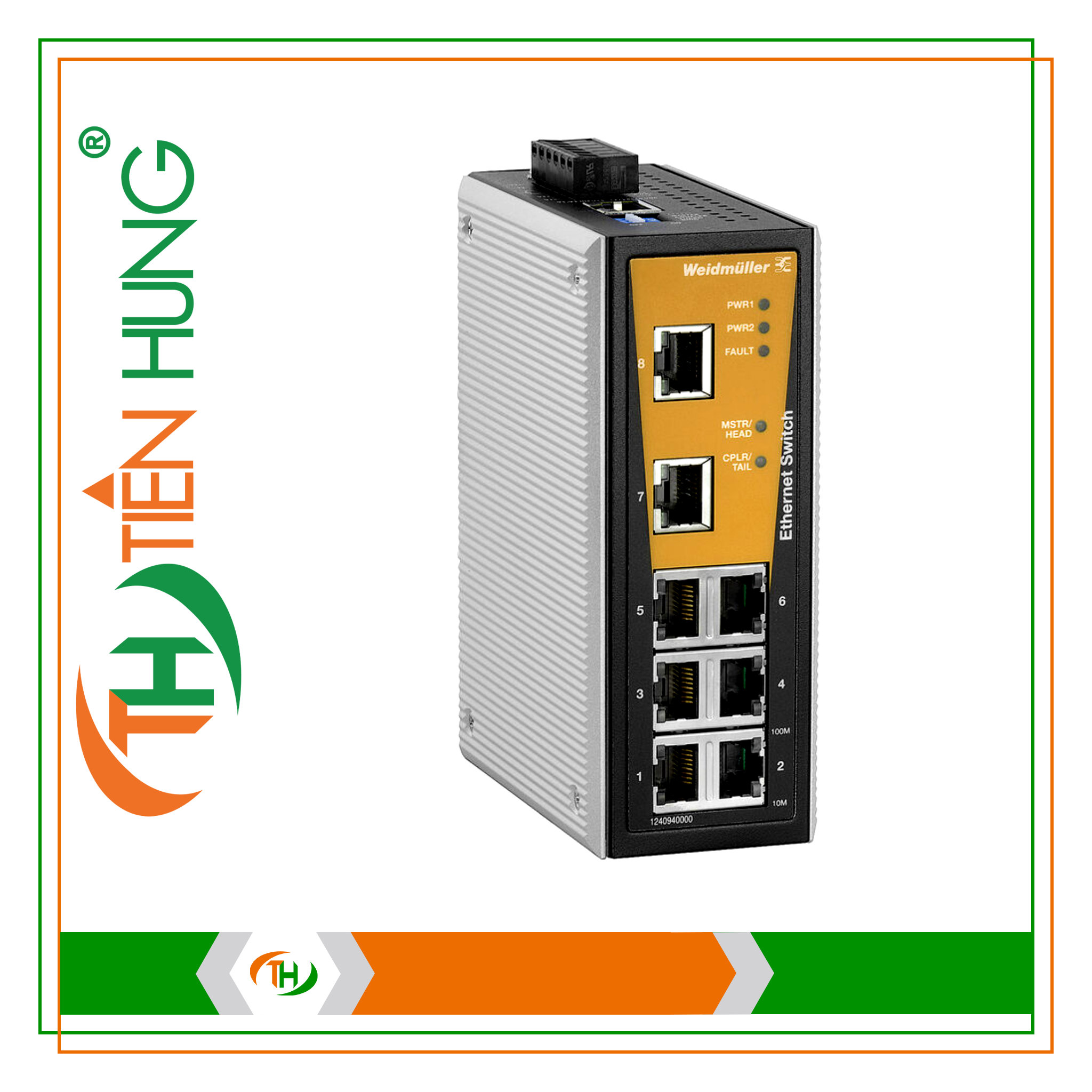 BỘ CHUYỂN MẠCH MẠNG 8 CỔNG IE-SW-VL08MT-8TX - 1240940000
