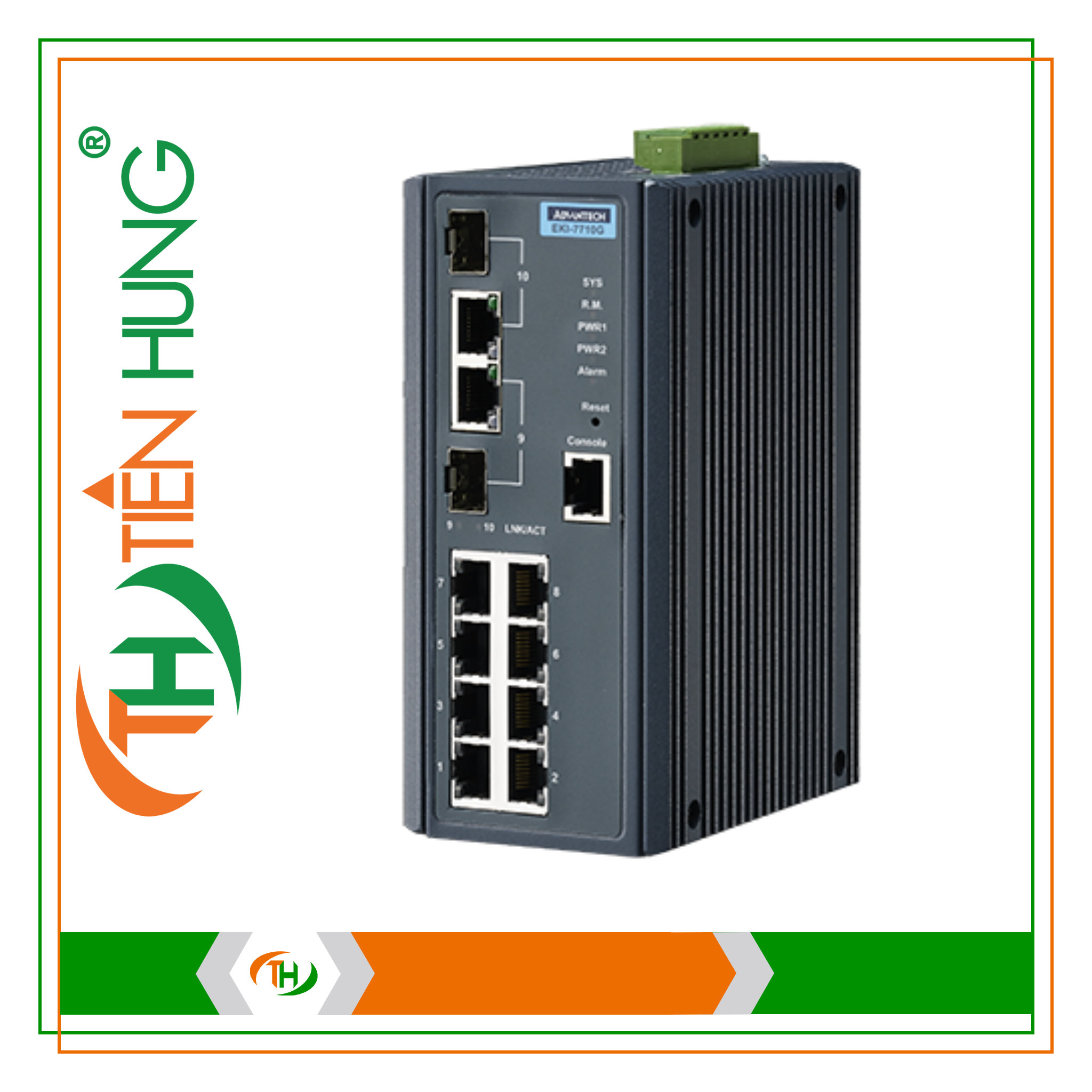 BỘ CHUYỂN MẠCH ETHERNET ADVANTECH - EKI-7710G-2CI-BE