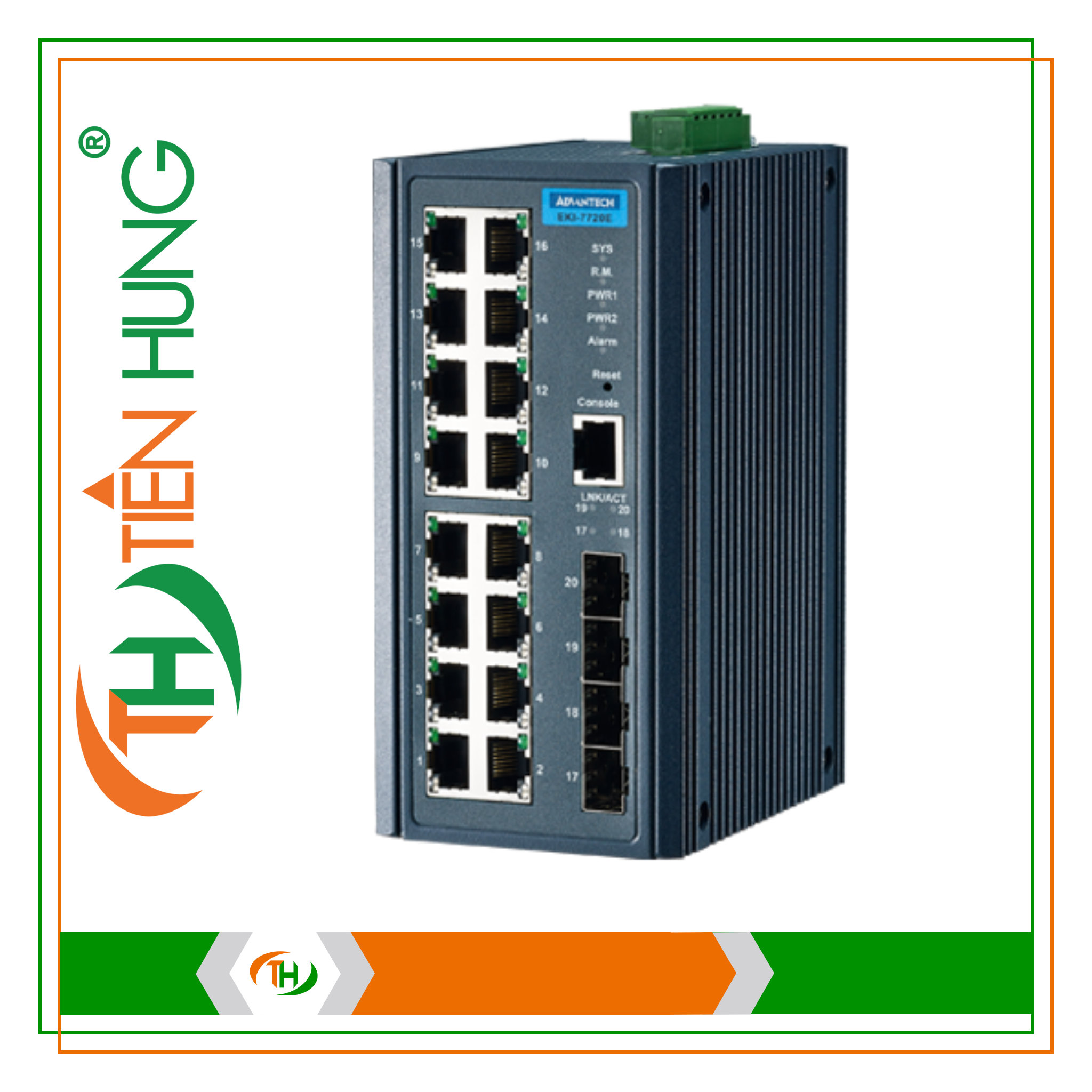 BỘ CHUYỂN MẠCH ETHERNET ADVANTECH - EKI-7720E-4FI-BE